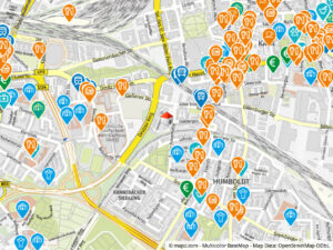 Geolyzer Kartenausschnitt